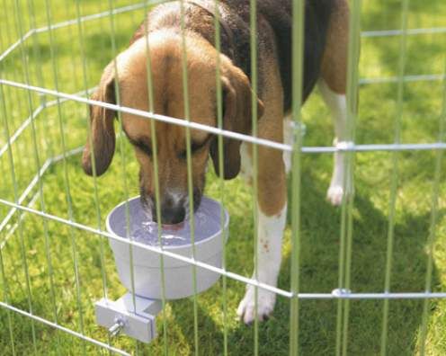 Savic Crock Cage Feeding Bowl - JUMBO - Shopivet.com