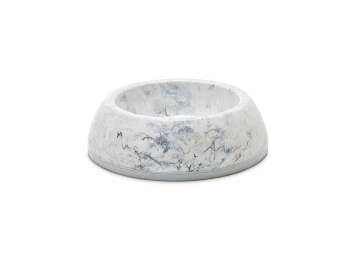Savic Delice Dog Bowl Marble - Grey 1.2l - Shopivet.com