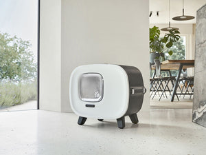 Savic Mira De Lux Toilet Home Cat Litter Box - Anthracite - Shopivet.com