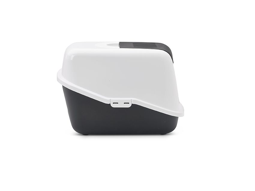 Savic Nestor Cat Toilet Home - BLACK - Shopivet.com