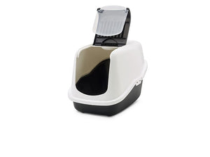 Savic Nestor Cat Toilet Home - BLACK - Shopivet.com