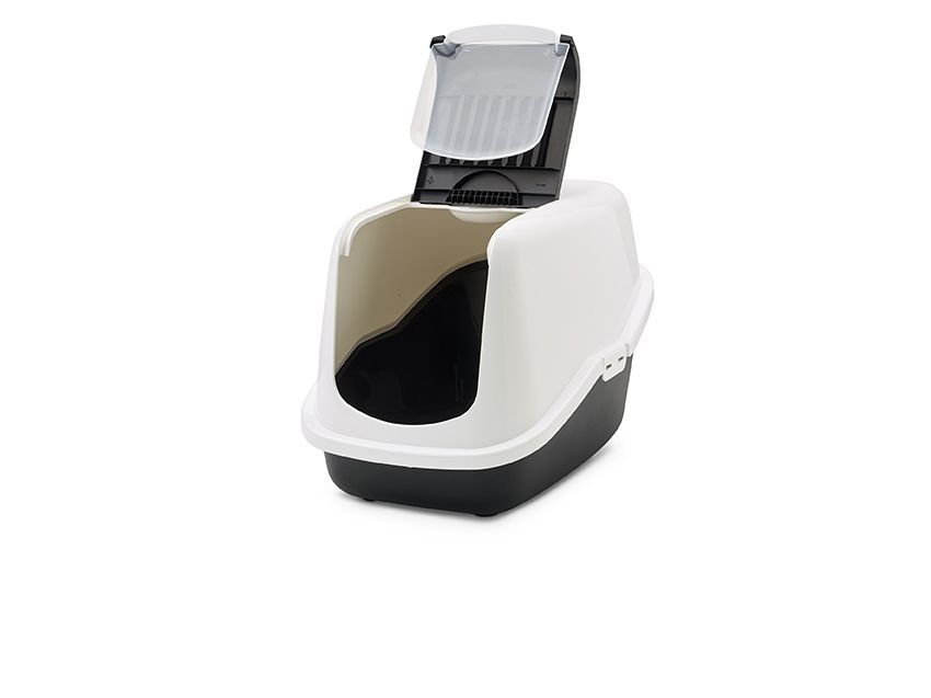 Savic Nestor Cat Toilet Home - BLACK - Shopivet.com