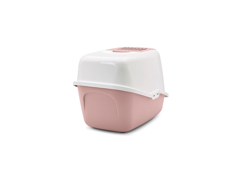 Savic Nestor Cat Toilet Home - ROSE - Shopivet.com