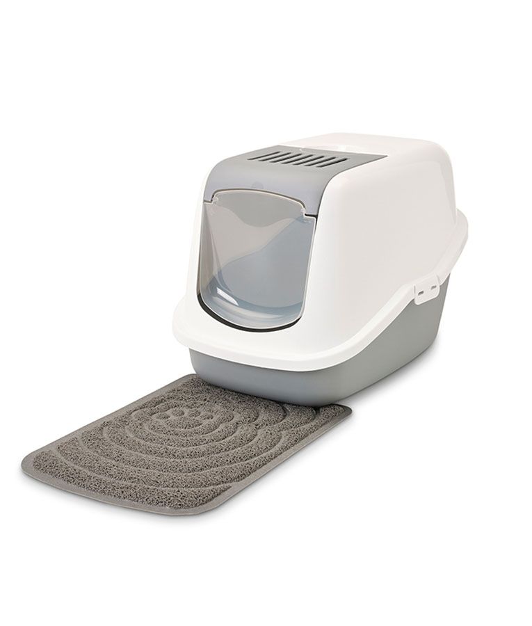 Savic Nestor Jumbo & Aseo Cat Litter Tray Mat - Shopivet.com