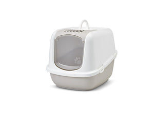 Savic Nestor Jumbo Cat Toilet Home - MOCHA - Shopivet.com
