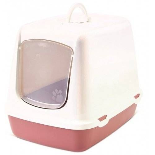 Savic Oscar Cat Toilet Home - EARTH ROSE - Shopivet.com