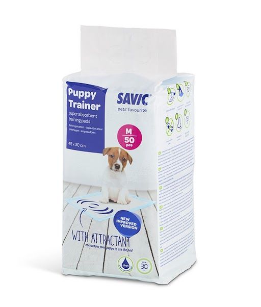 Savic Puppy Trainer Pad 50pcs - MEDIUM - Shopivet.com
