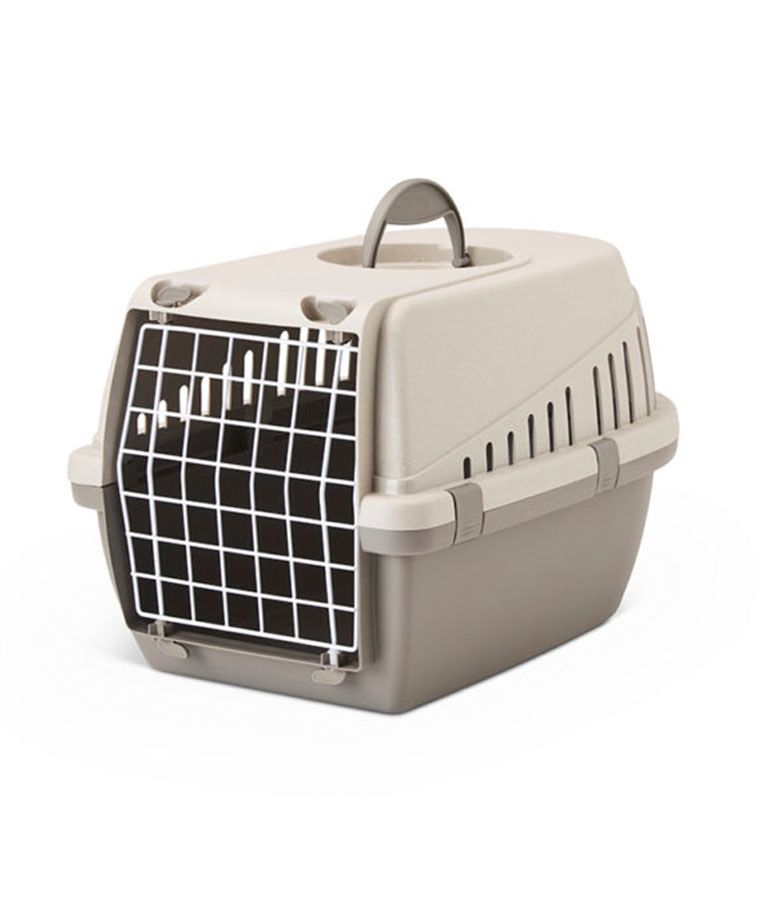Savic Trotter 1 Happy Planet Pet Transport Box - GREEN 1 - Shopivet.com