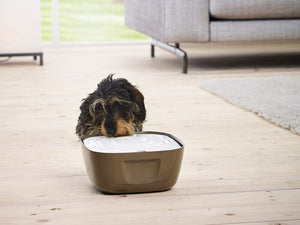 Savic Volcano Cat Drinking Fountain 2.5l - Warm Grey 2.5L - Shopivet.com