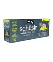 Schesir After Dark In Pate' Variety Pack For Cat 960g (80g x12 Cans) - 4 Flavors ( 3 Cans Each Flavor) - Shopivet.com