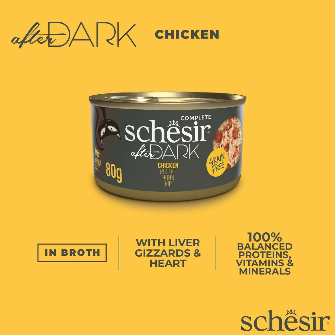 Schesir After Dark Patè For Cat - 80g - Shopivet.com