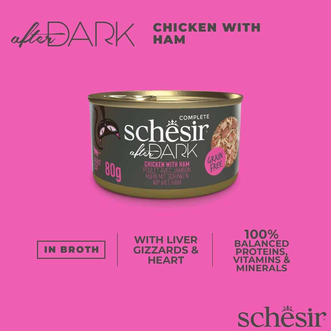 Schesir After Dark Patè For Cat - 80g - Shopivet.com