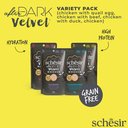 Schesir After Dark Velvet Mousse In Broth Variety Pack For Cat 960g (80g x12 Pouch) - 4 Flavors ( 3 Pouch Each Flavor) - Shopivet.com