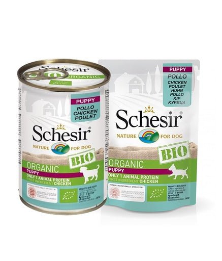 Schesir Bio Chicken Puppy[Weight - 85g] - Shopivet.com