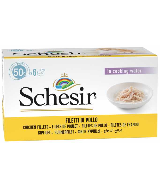 Schesir Cat Multipack Can 6x50g - Shopivet.com