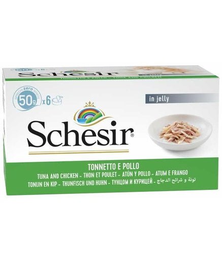 Schesir Cat Multipack Can Tuna with Chicken - 6x50g[Weight - 300g] - Shopivet.com
