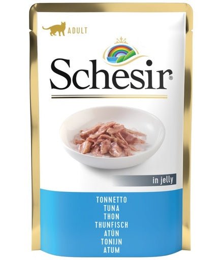 Schesir Cat Pouch Jelly Tuna for Adult 85g (Min Order: 20pcs) - Shopivet.com