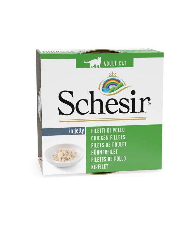 Schesir Cat Wet Food - Chicken Fillets 85g (Min Order 14pcs) - Shopivet.com