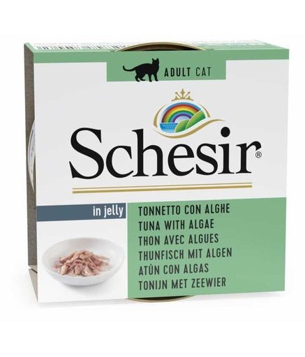 Schesir Cat Wet Food - Tuna With Algae (Min Order 85g - 14pcs)[Weight - 85g] - Shopivet.com