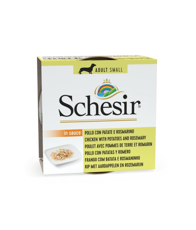 Schesir Dog Wet Food Can 85g 14pcs - Shopivet.com