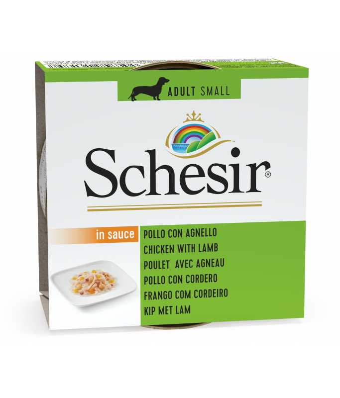 Schesir Dog Wet Food Can 85g 14pcs - Shopivet.com