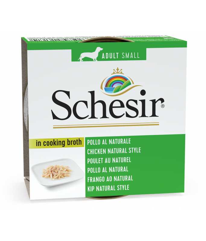 Schesir Dog Wet Food Can 85g 14pcs - Shopivet.com