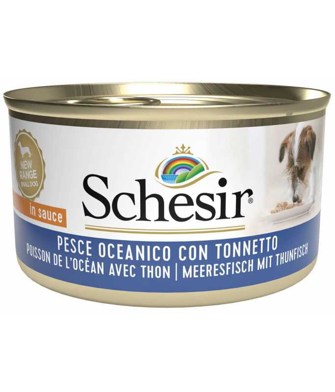 Schesir Dog Wet Food Can 85g 14pcs - Shopivet.com