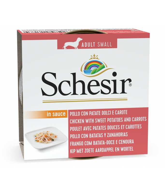 Schesir Dog Wet Food Can 85g 14pcs - Shopivet.com