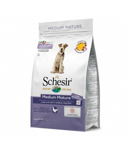 Schesir Medium Mature with Chicken[Weight - 12kg] - Shopivet.com