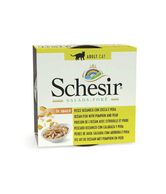 Schesir Salad Cat Wet Food 85g - 14pcs - Shopivet.com