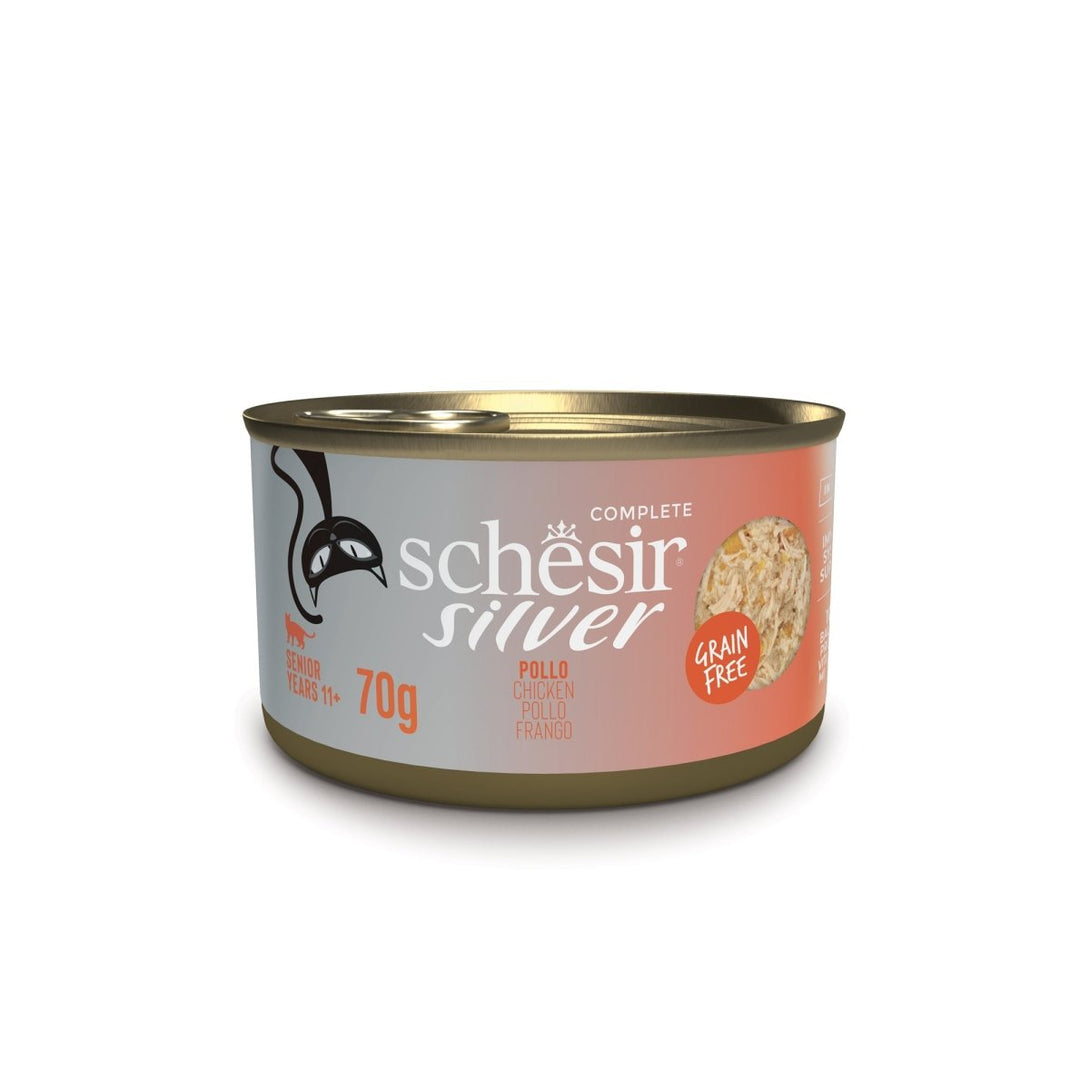 Schesir Silver Senior Cat Wholefood 70g - Shopivet.com