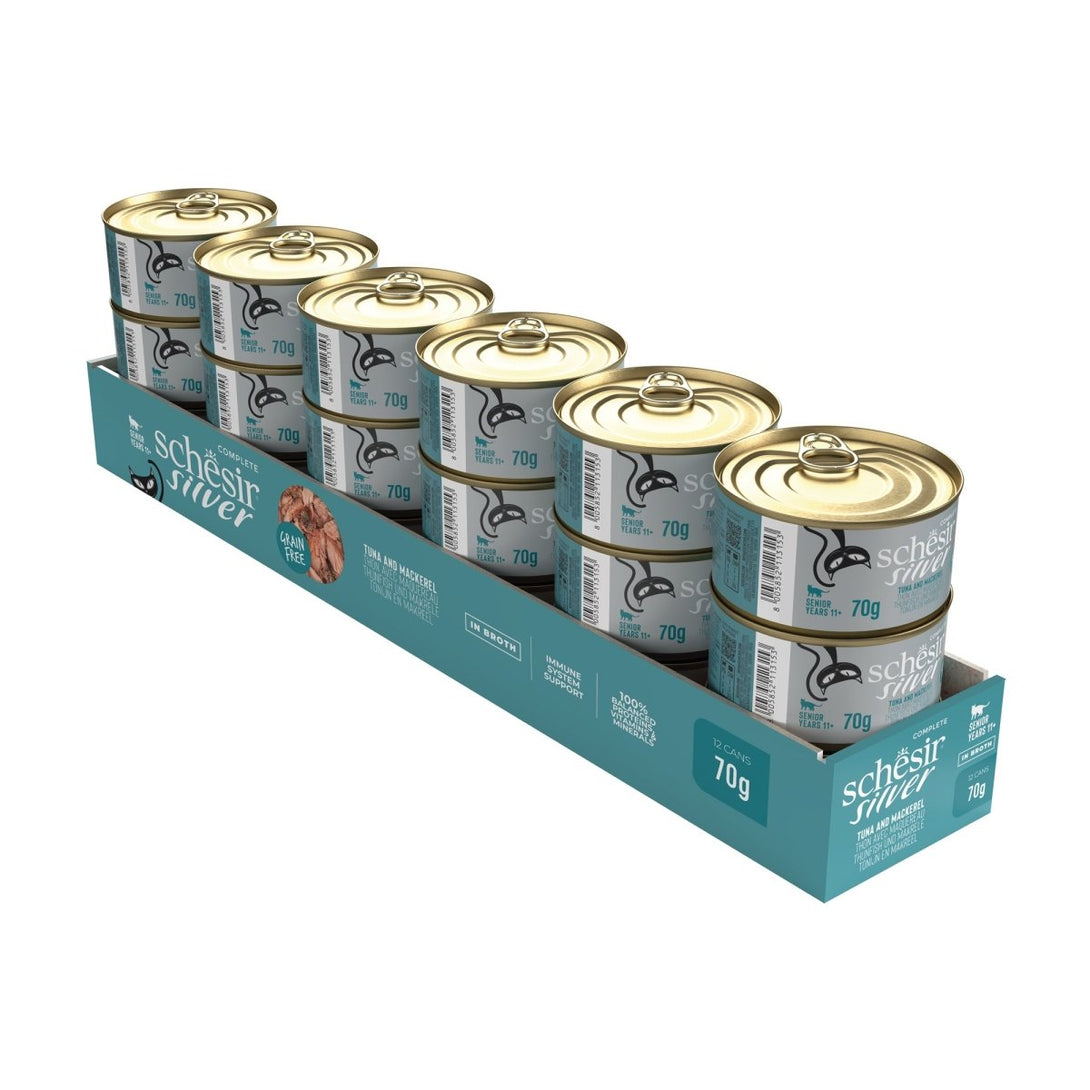 Schesir Silver Senior Cat Wholefood 70g - Shopivet.com