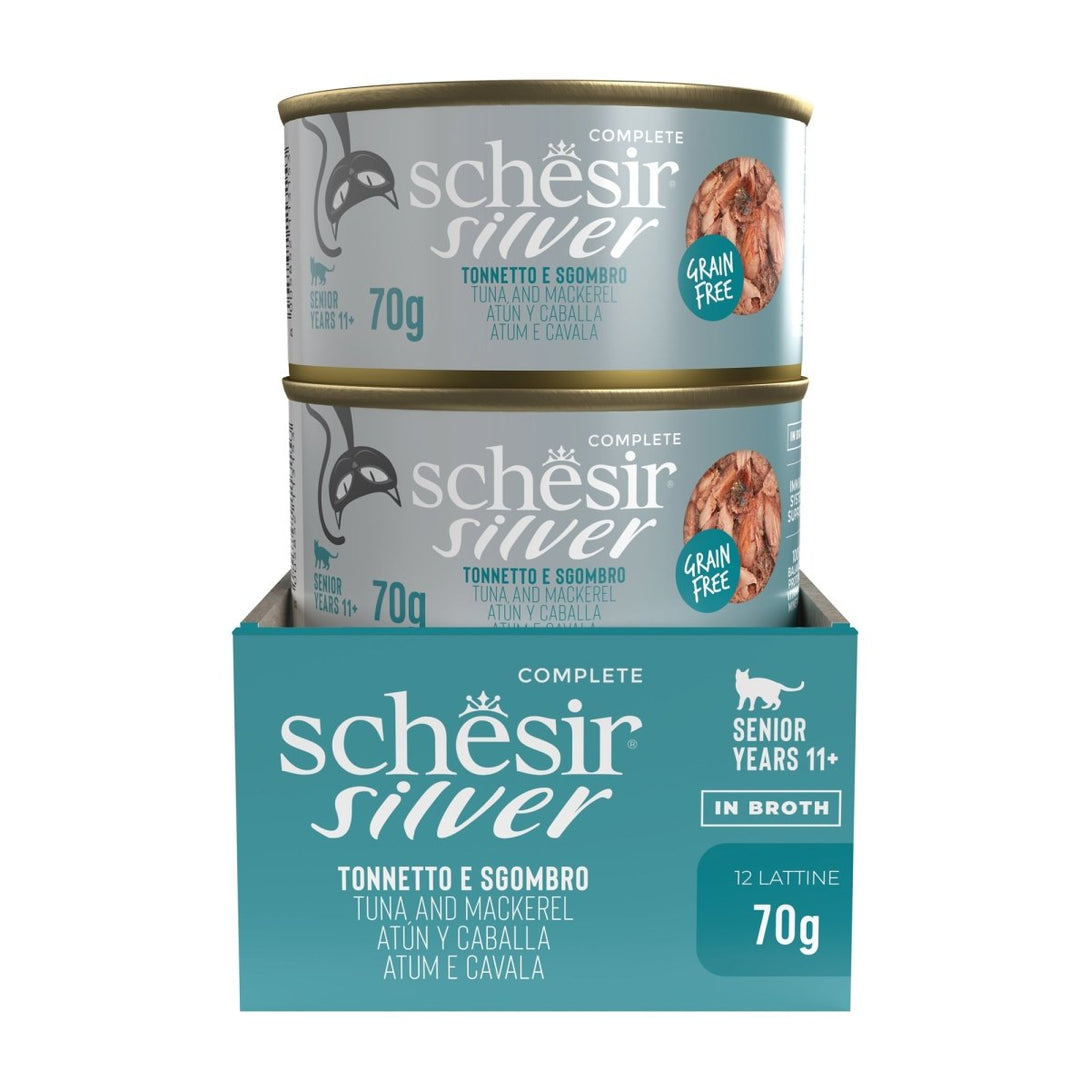 Schesir Silver Senior Cat Wholefood 70g - Shopivet.com