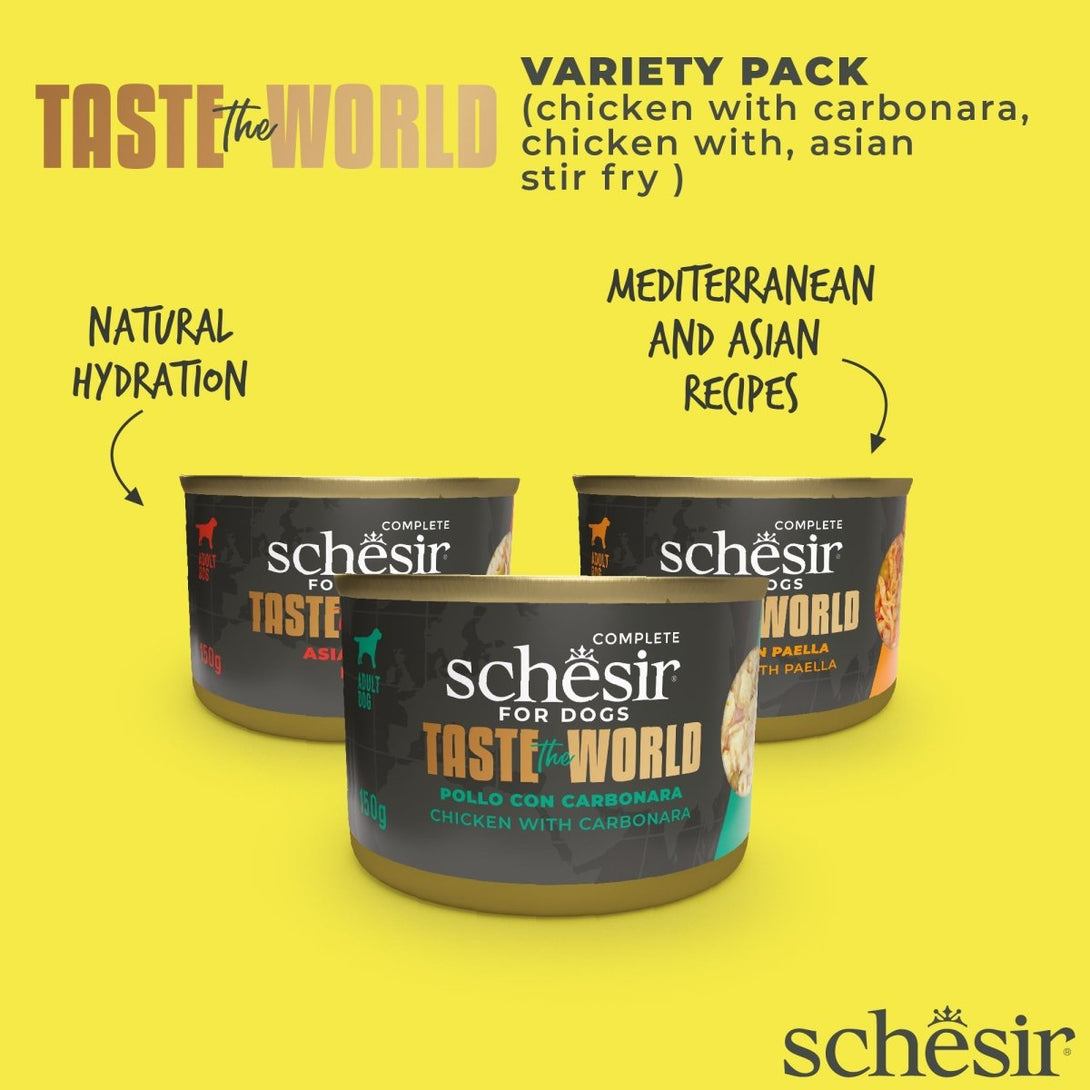 Schesir Taste The World Dog Wholefood 150g - Shopivet.com