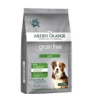 Arden Grange Grain Free Adult Lamb & Superfoods Dry Dog Food - 12kg