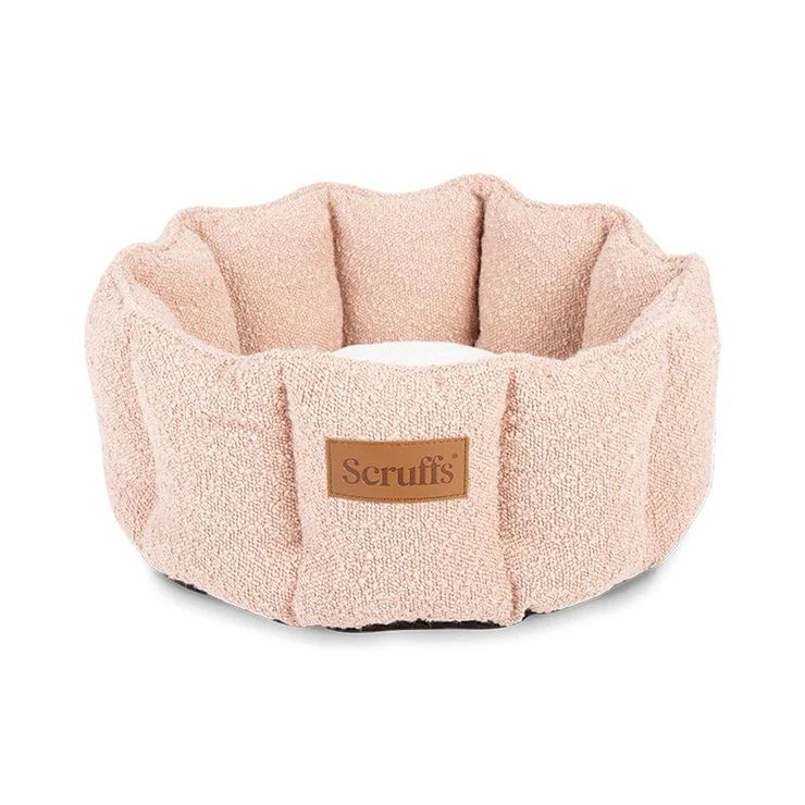 Scruffs Boucle Cat Bed - Desert Brown - Shopivet.com