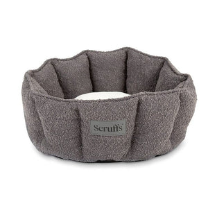 Scruffs Boucle Cat Bed - Slate Grey - Shopivet.com