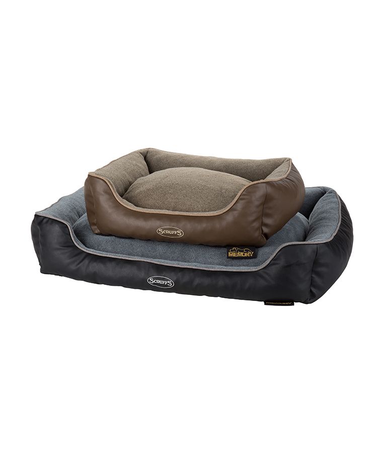 Scruffs Chateau Orthopaedic Box Dog Bed - DOVE Medium - Shopivet.com