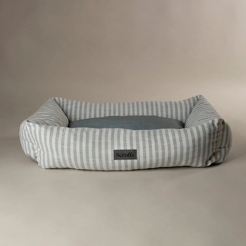 Scruffs Coastal Box Dog Bed - Blue Medium - Shopivet.com