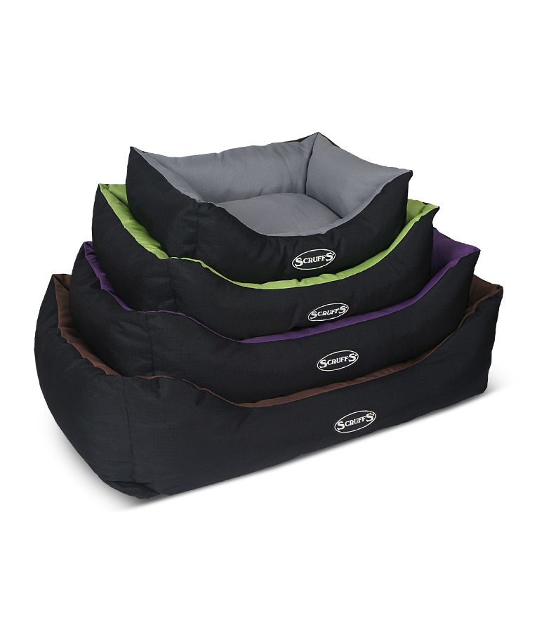 Scruffs Expedition Box Dog Bed - CHOCOLATE Medium - Shopivet.com