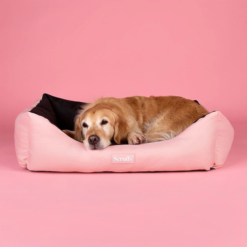Scruffs Expedition Box Dog Bed - Rose Quartz Medium - Shopivet.com