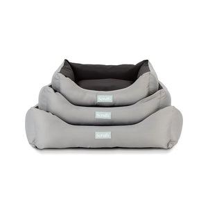 Scruffs Expedition Box Dog Bed - Storm Grey Large - Shopivet.com