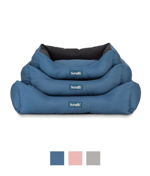 Scruffs Expedition Box Dog Bed - Storm Grey Medium - Shopivet.com
