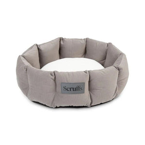 Scruffs Helsinki Cat Bed - Oatmeal Beige - Shopivet.com