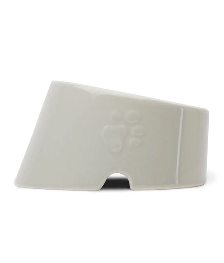 Scruffs Icon Flat Faced Dog Bowl 18cm - Cream - Shopivet.com