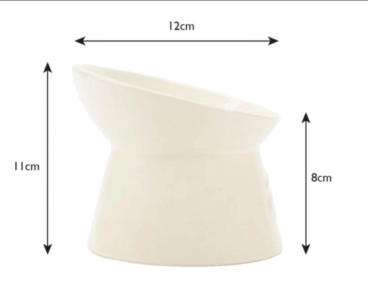 Scruffs Icon Raised Feeder Cat Bowl - 12cm - Shopivet.com