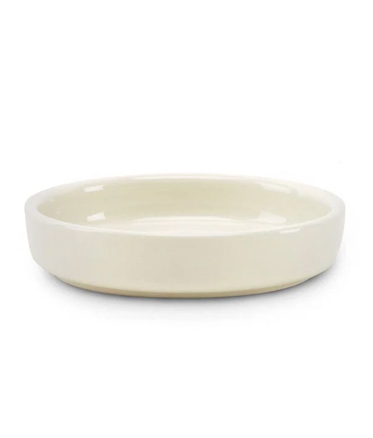 Scruffs Icon Saucer Pet Bowl - Cream - Shopivet.com
