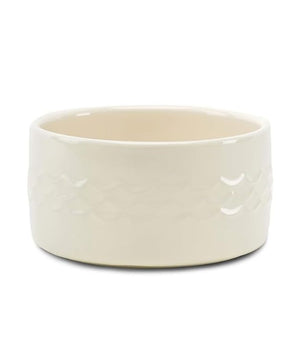 Scruffs Icon Water Dog Bowl - Cream 20cm - Shopivet.com