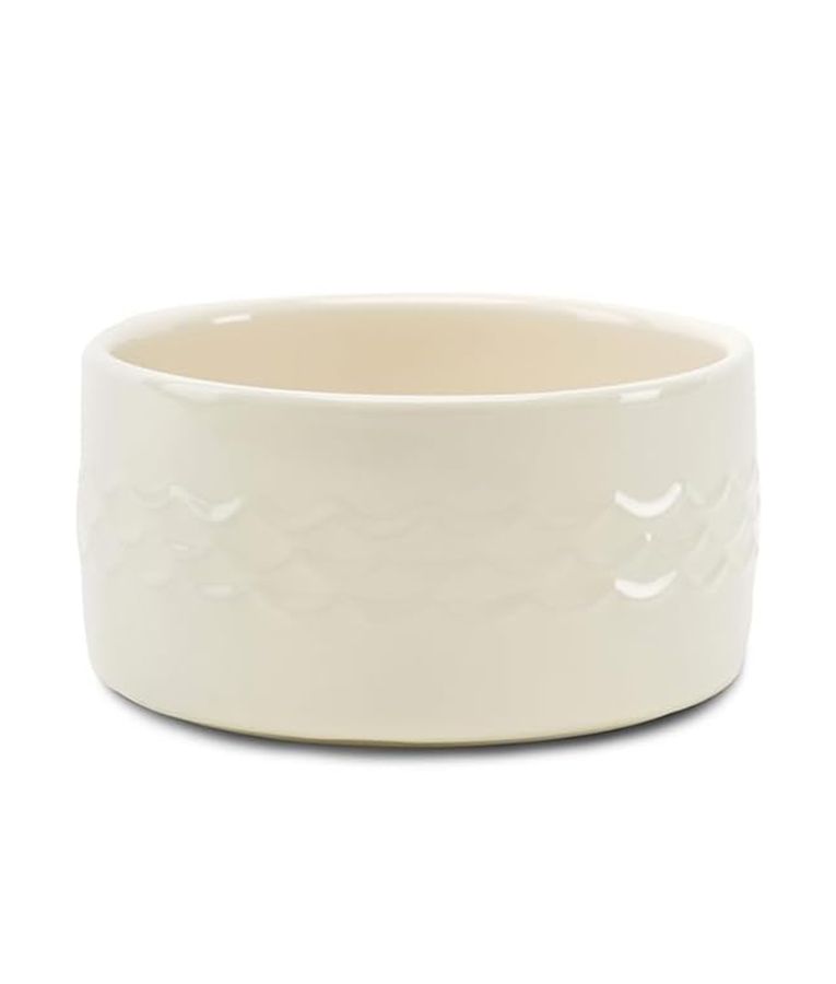 Scruffs Icon Water Dog Bowl - Cream 20cm - Shopivet.com