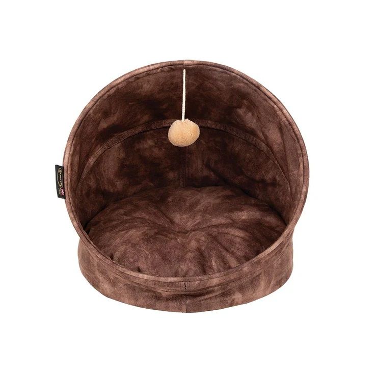 Scruffs Kensington Cat Bed - Chocolate - Shopivet.com